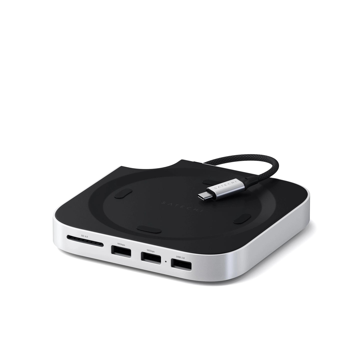 Satechi Mac Mini M4 Stand & Hub met SSD-behuizing