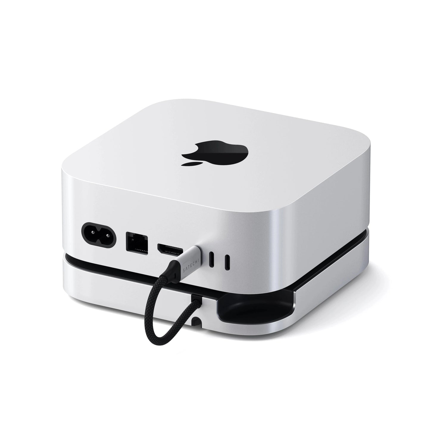 Satechi Mac Mini M4 Stand & Hub met SSD-behuizing