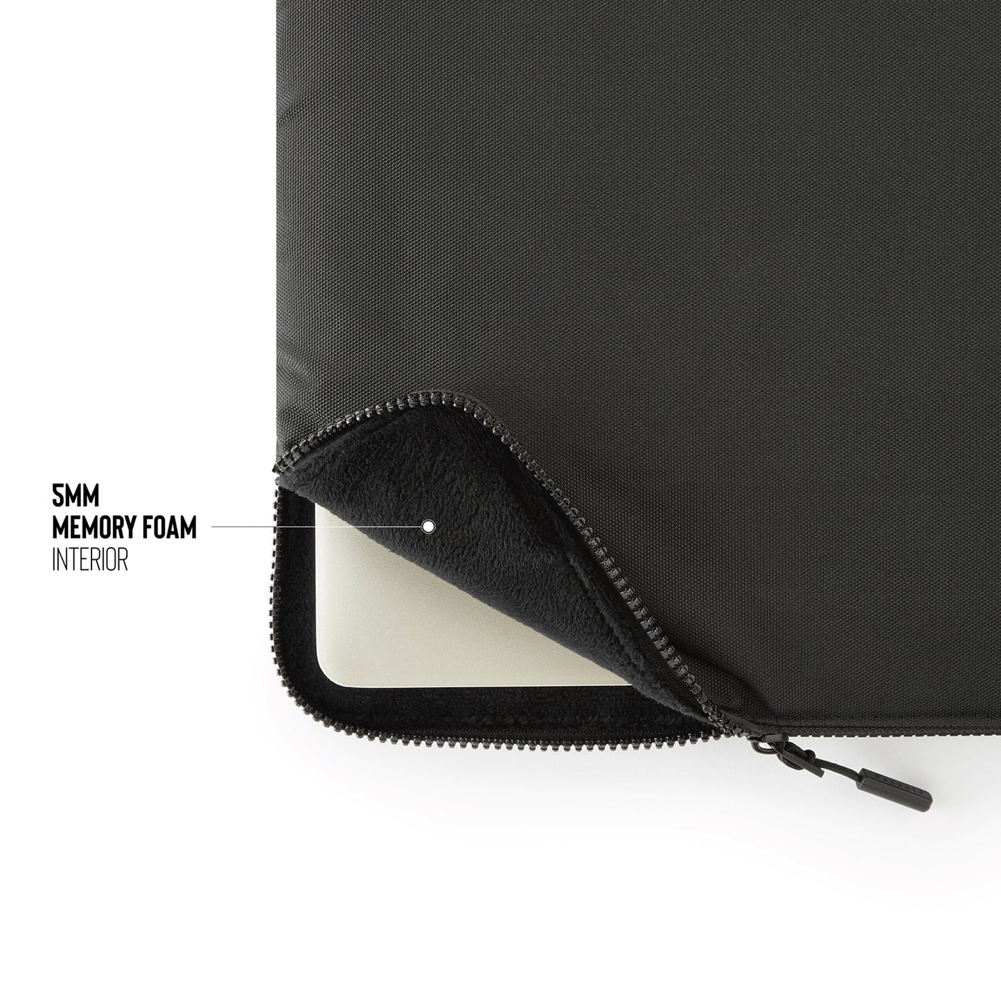 Pipetto Organiser Sleeve voor 15/16-inch MacBook - Zwart