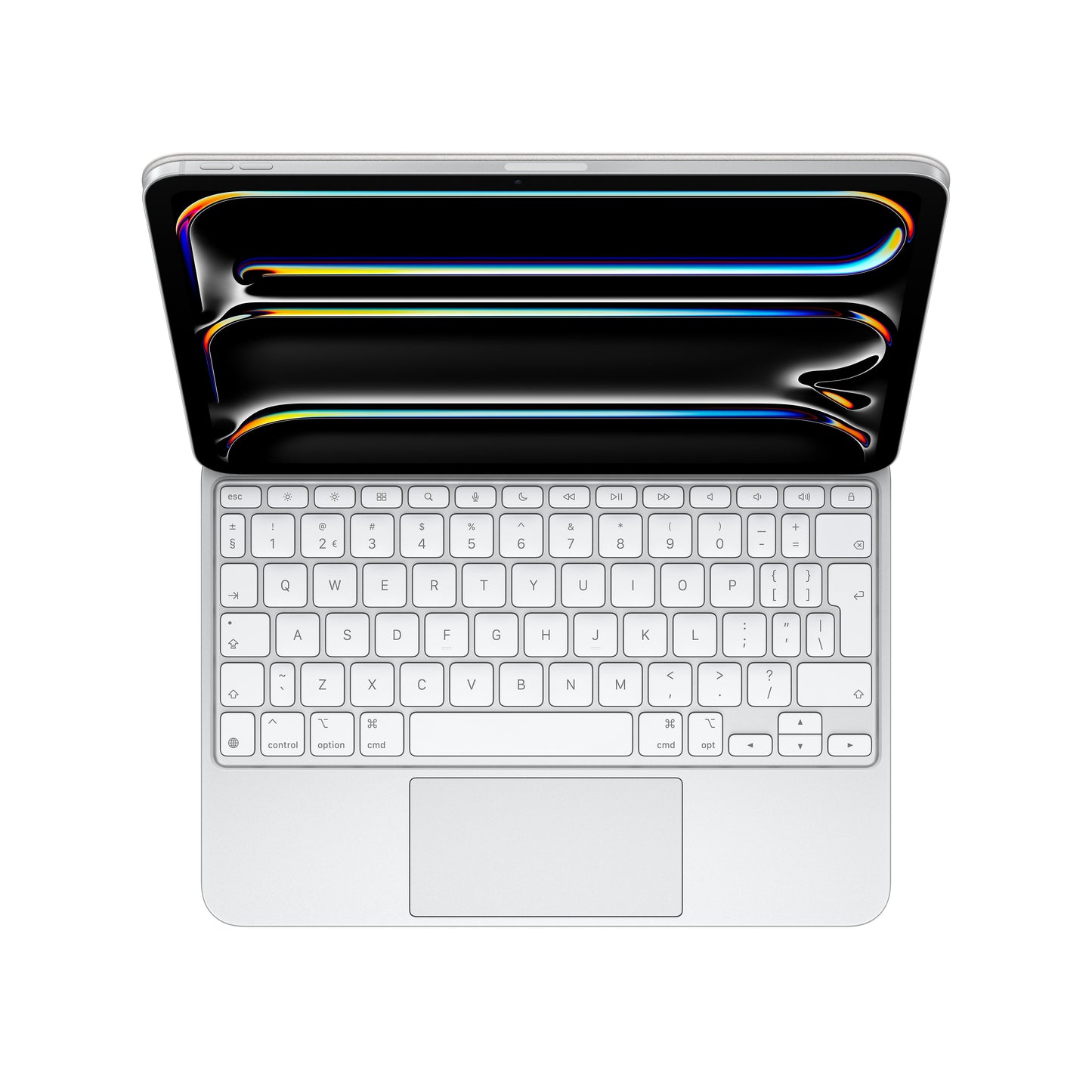 Magic Keyboard pour iPad Pro 11 pouces (M4/M5) - Blanc (Qwerty NL)