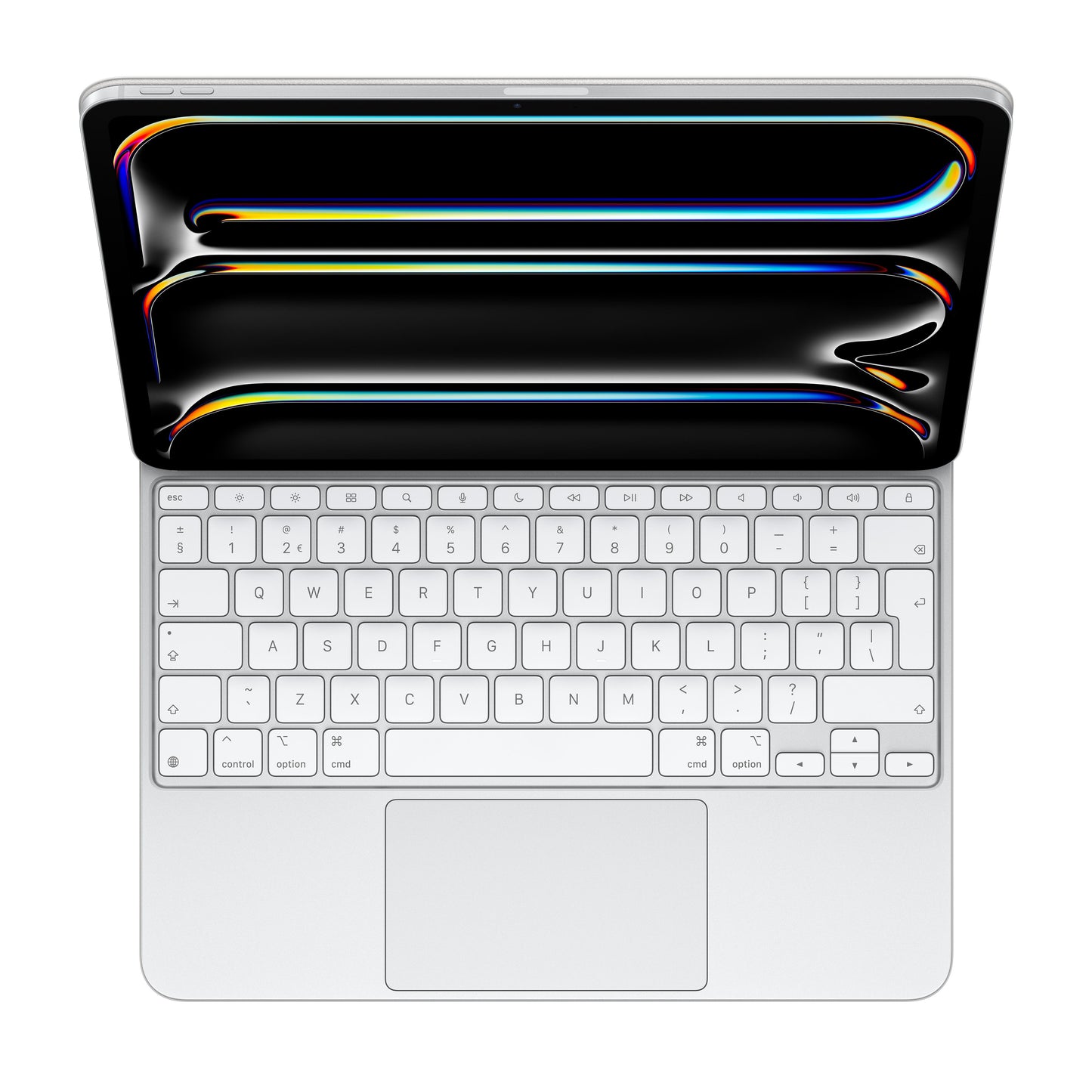 Magic Keyboard pour iPad Pro 13 pouces (M4/M5) - Blanc (Qwerty NL)