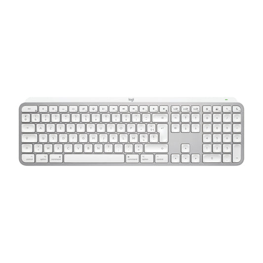 Logitech MX Keys S voor Mac - Wit - Frans (Azerty)