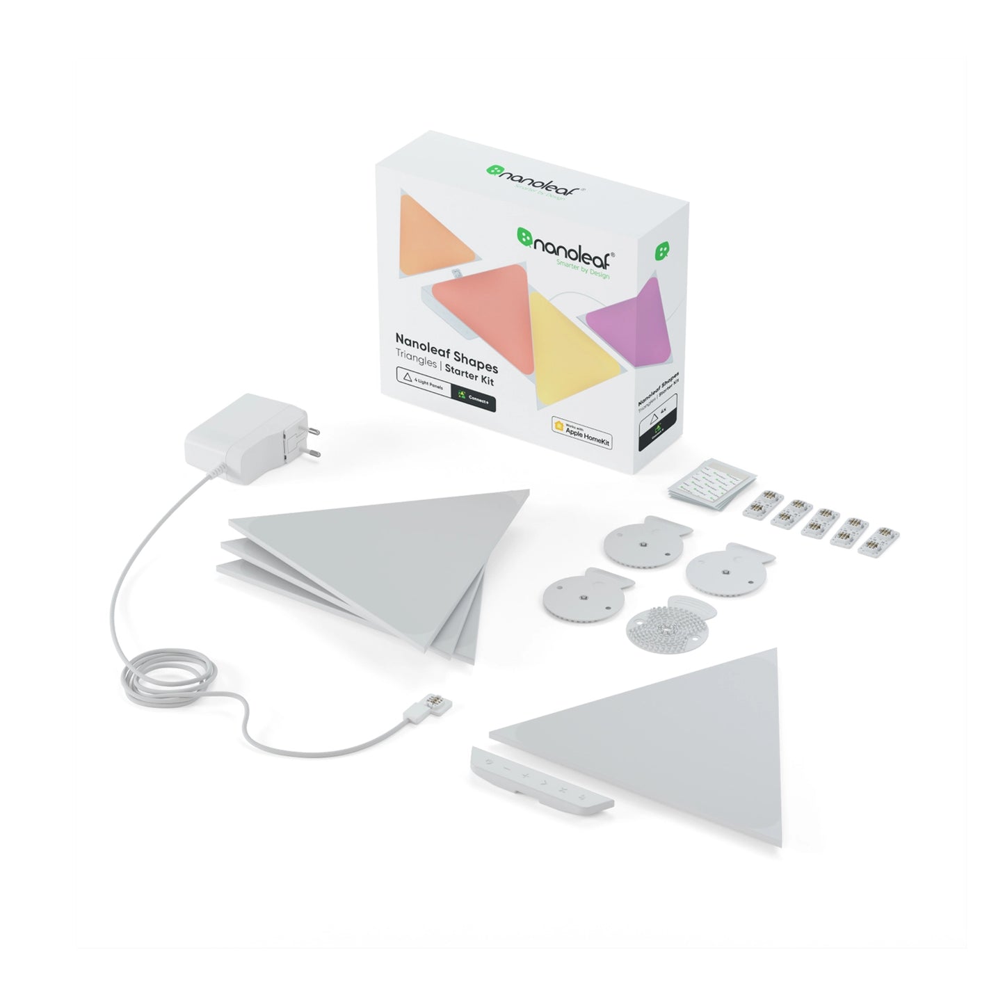 Nanoleaf Shapes - Triangles - Starter Kit - 4 panels