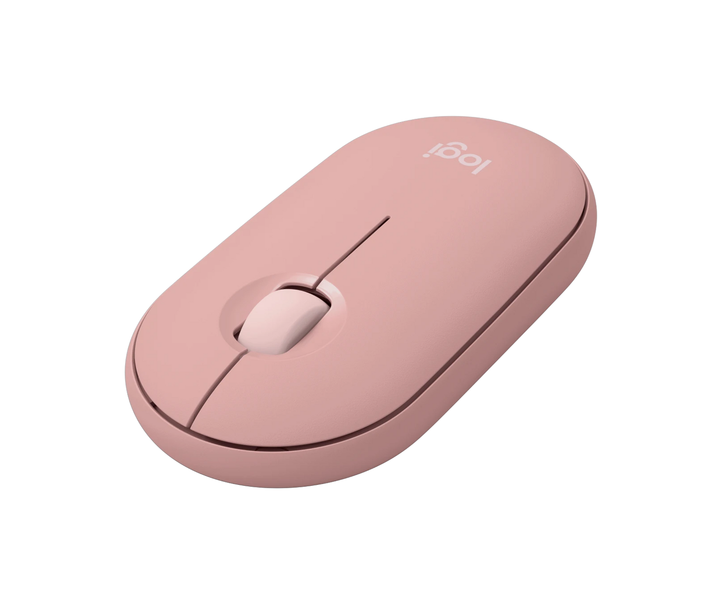 Logitech Pebble Mouse 2 M350s  - Bluetooth - Roze