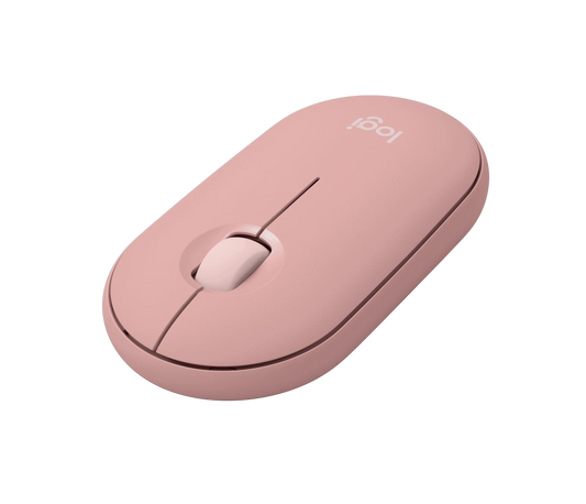 Logitech Pebble Mouse 2 M350s  - Bluetooth - Rose