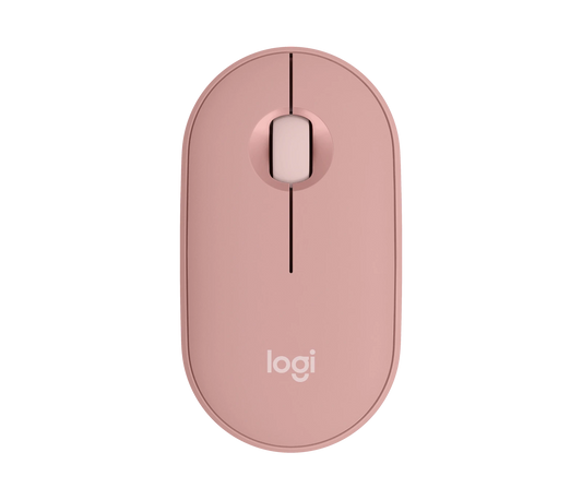 Logitech Pebble Mouse 2 M350s  - Bluetooth - Rose