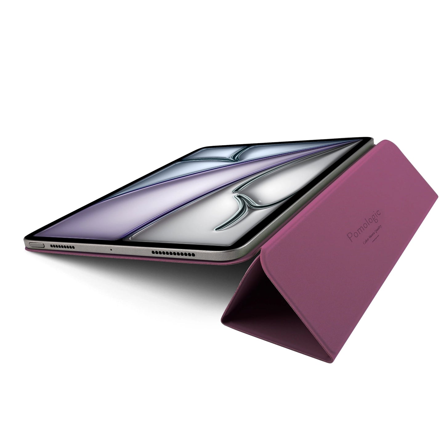 Pomologic BookCover pour iPad Air 11 pouces (M2/M3) - Bordeaux