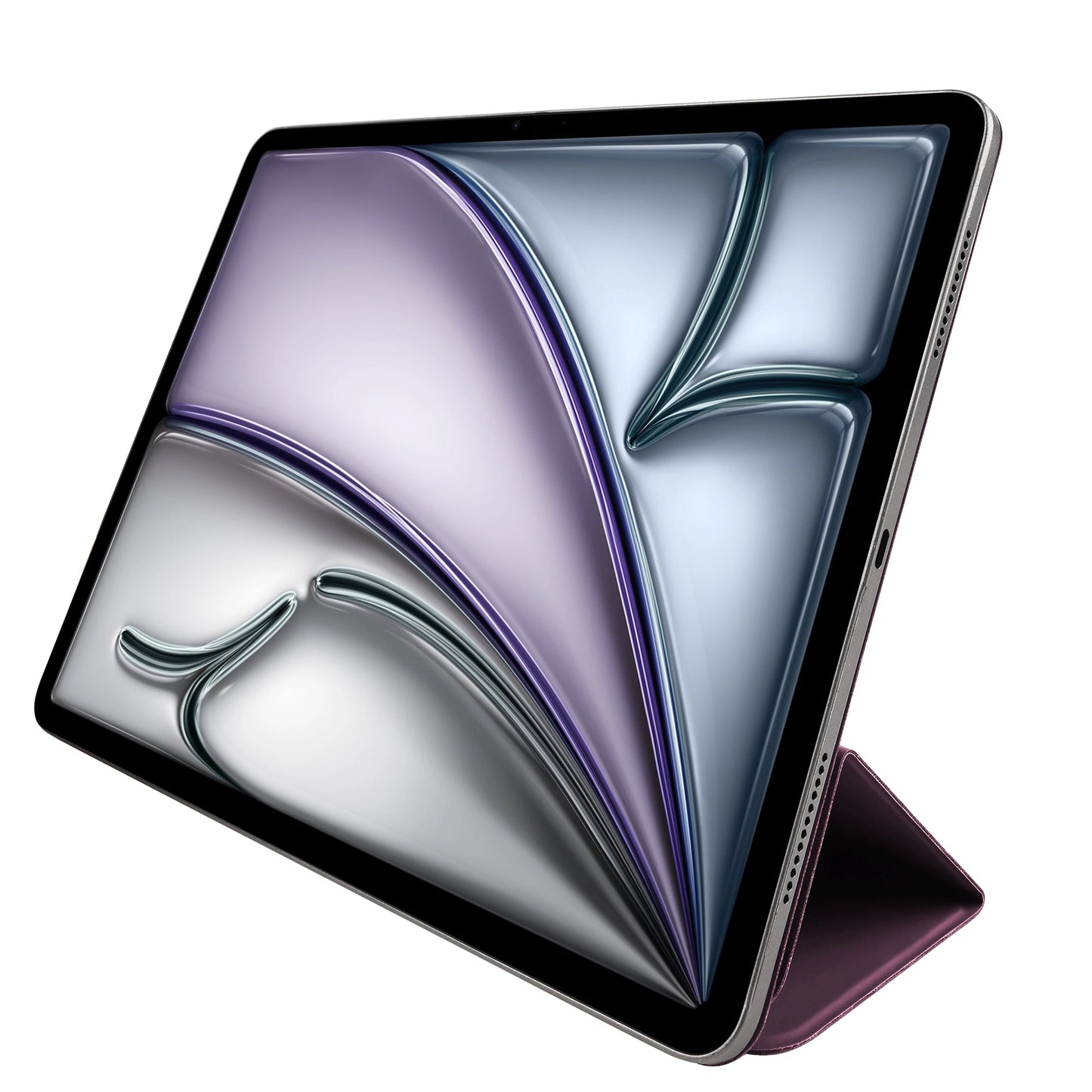 Pomologic BookCover pour iPad Air 13 pouces (M2/M3) - Bordeaux