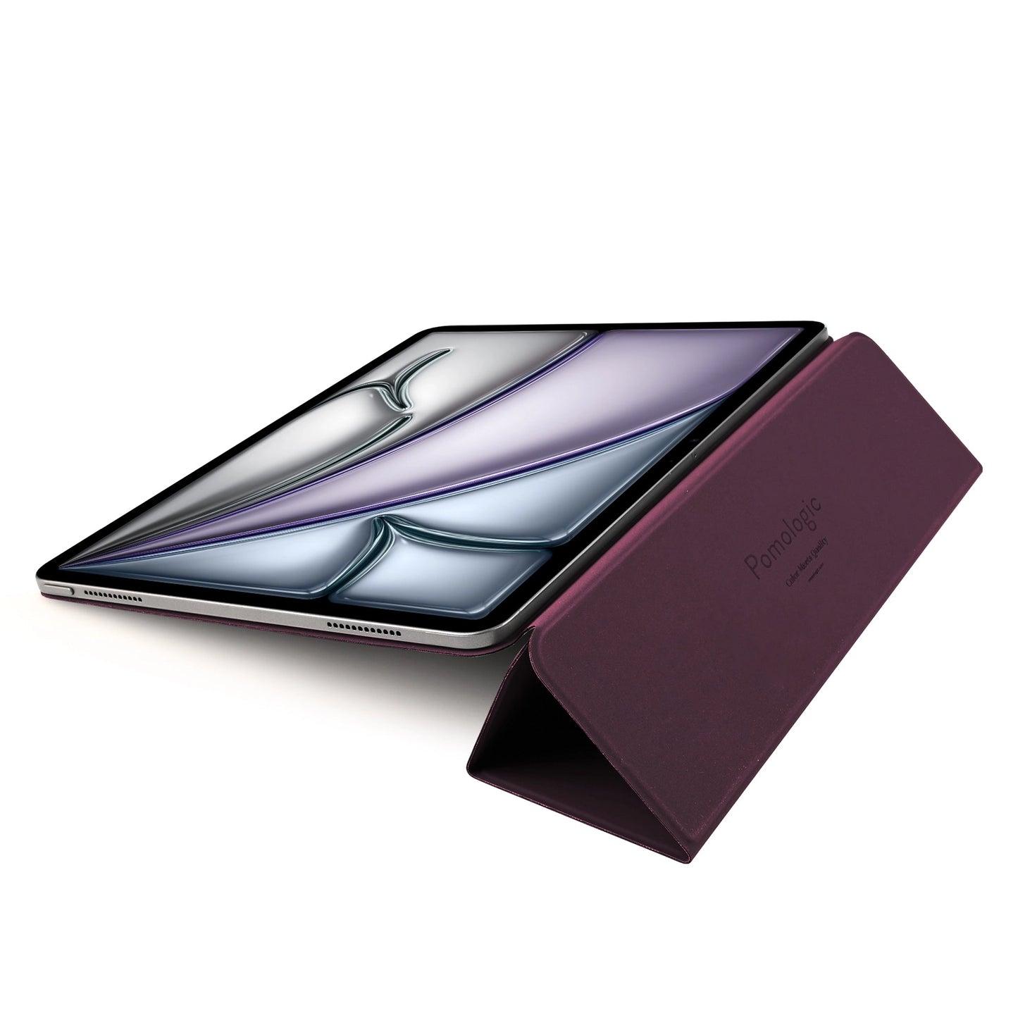 Pomologic BookCover pour iPad Air 13 pouces (M2/M3) - Bordeaux
