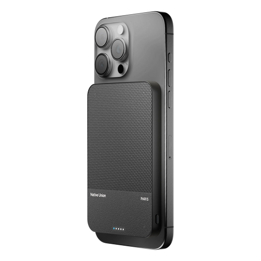 Native Union (Re)Classic - Magnetic Power Bank - 5000mAh - Zwart