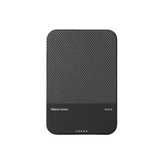 Native Union (Re)Classic - Magnetic Power Bank - 5000mAh - Zwart