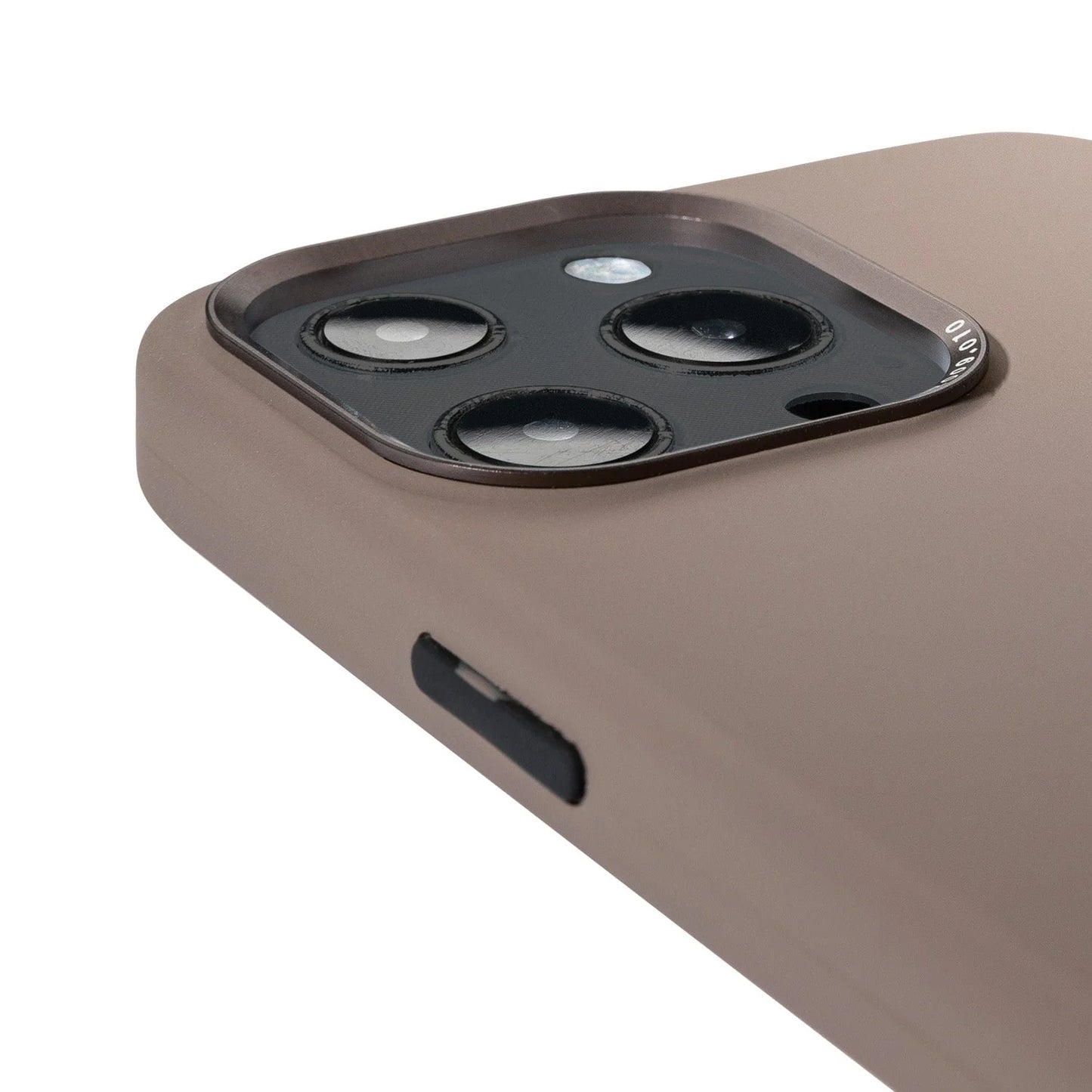 Decoded Silicon Backcover voor iPhone 13 Pro - Dark Taupe
