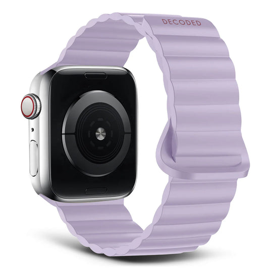 EOL Decoded Silicon magnet Traction Loop Strap - 38/40/41/42 mm - Lavender