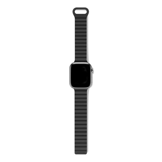 EOL Decoded Silicon magnet Traction Loop Strap - 38/40/41/42 mm - Zwart