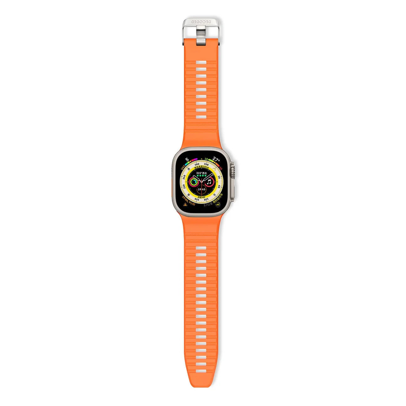 EOL Decoded Silicon Ultra Traction Strap - 44/45/46/49 mm - Apricot