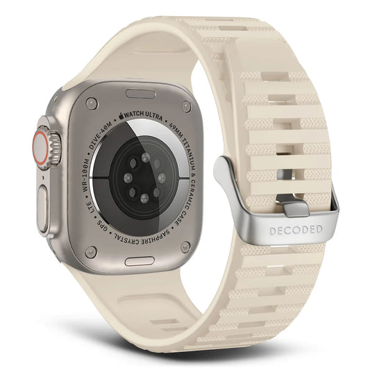 Decoded Silicon Ultra Traction Strap - 44/45/46/49 mm - Wit