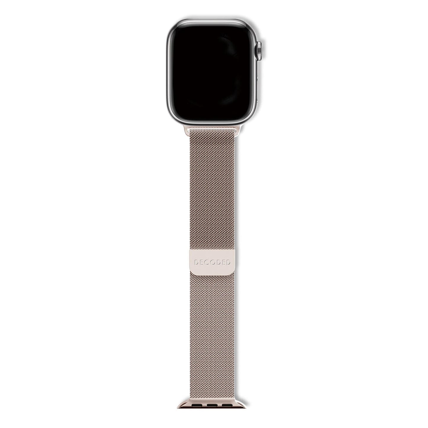 Decoded Milan Traction Strap – 44/45/46/49 mm – Mat goud