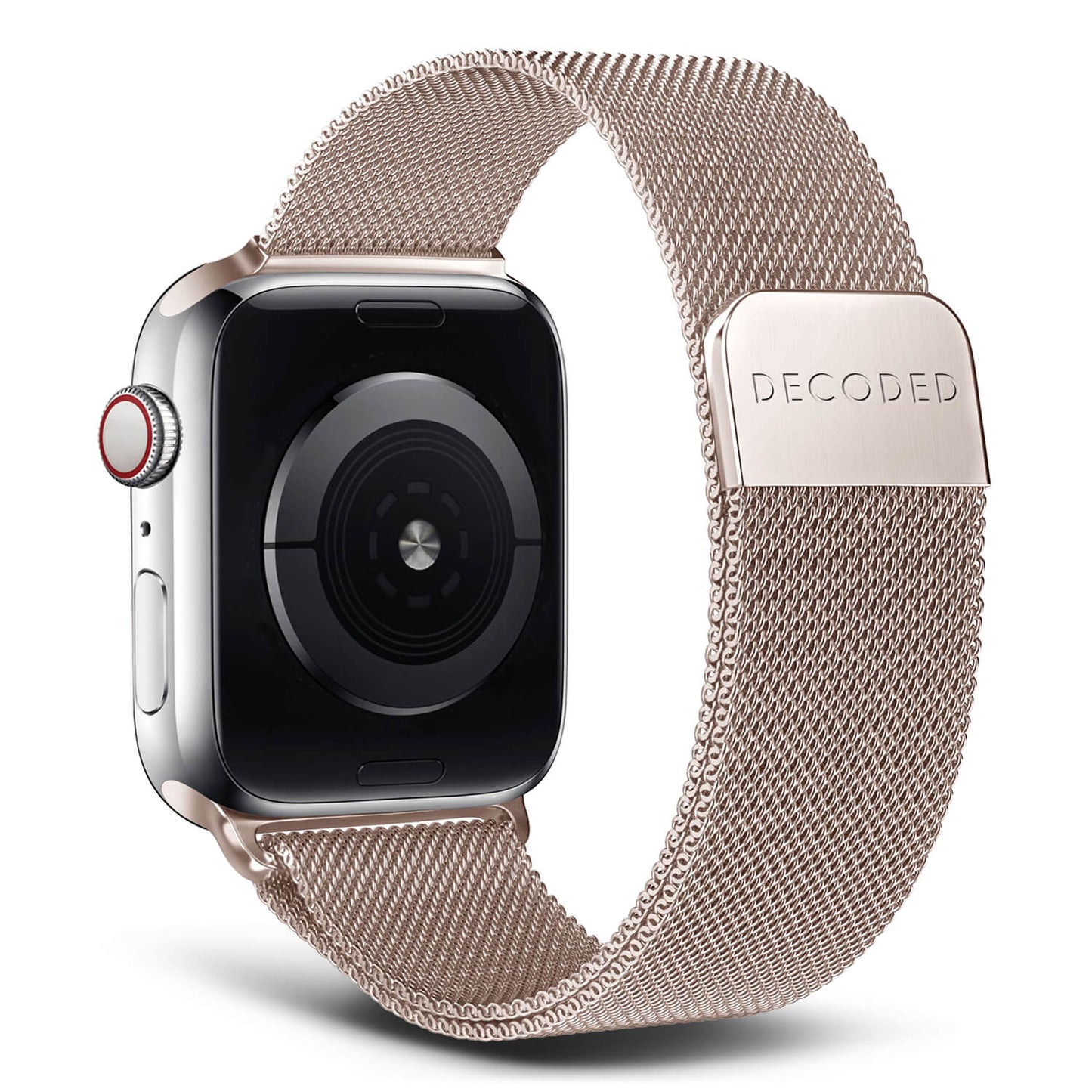 Decoded Milan Traction Strap – 44/45/46/49 mm – Mat goud
