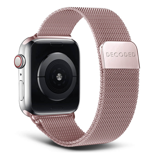 Decoded Milan Traction Strap - 44/45/46/49 mm - Or rosé