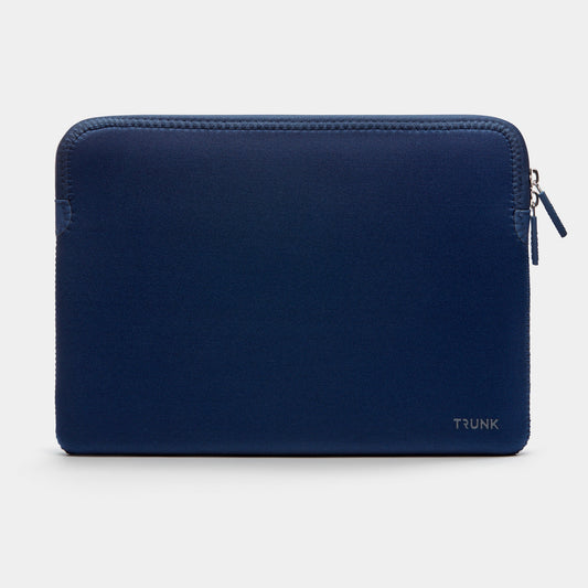 Trunk Neopreen hoes voor MacBook 15-inch - Marineblauw