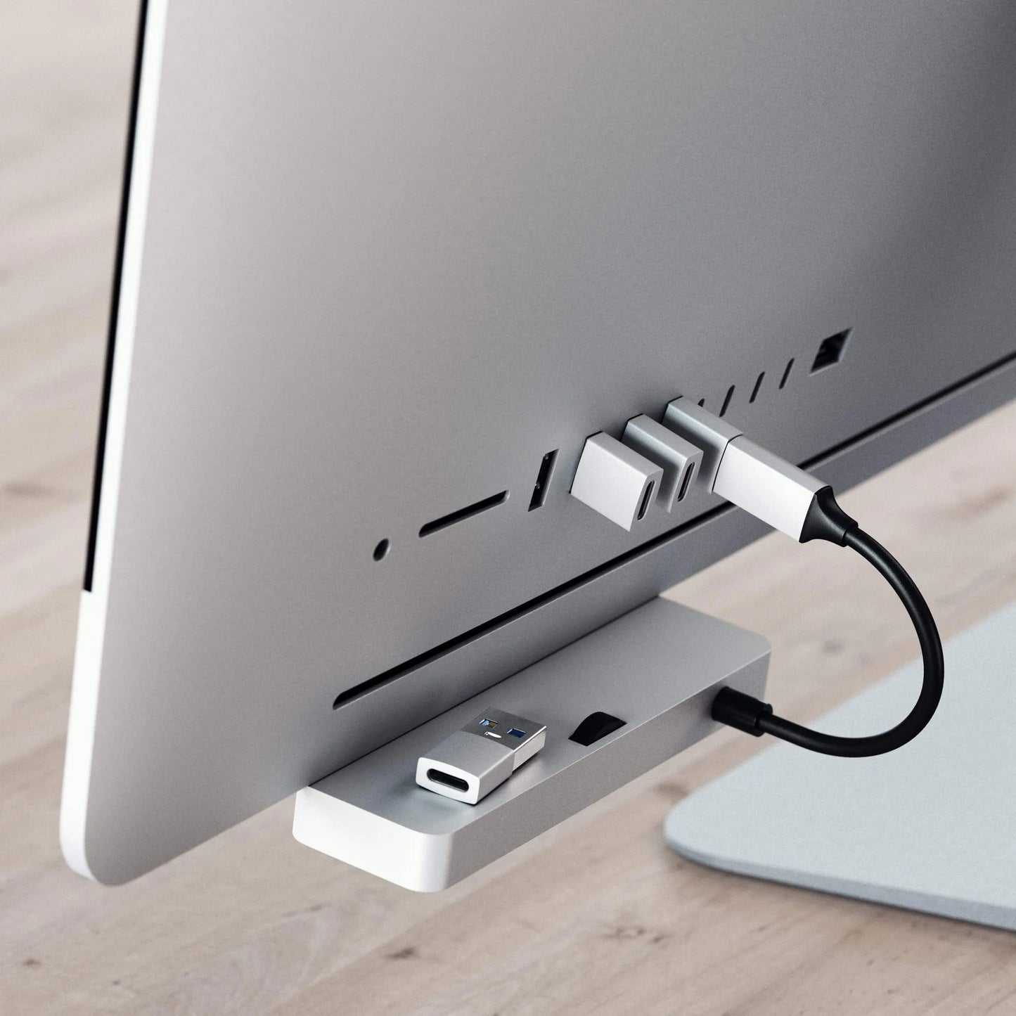 Satechi USB-A vers USB-C Adapteur - Argent