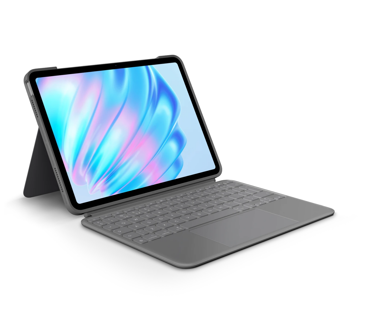 Logitech Combo Touch - Keyboard Case pour iPad Air 11 pouces (M3/M2/5e gén.) - UK(Qwerty) - Oxford Grey